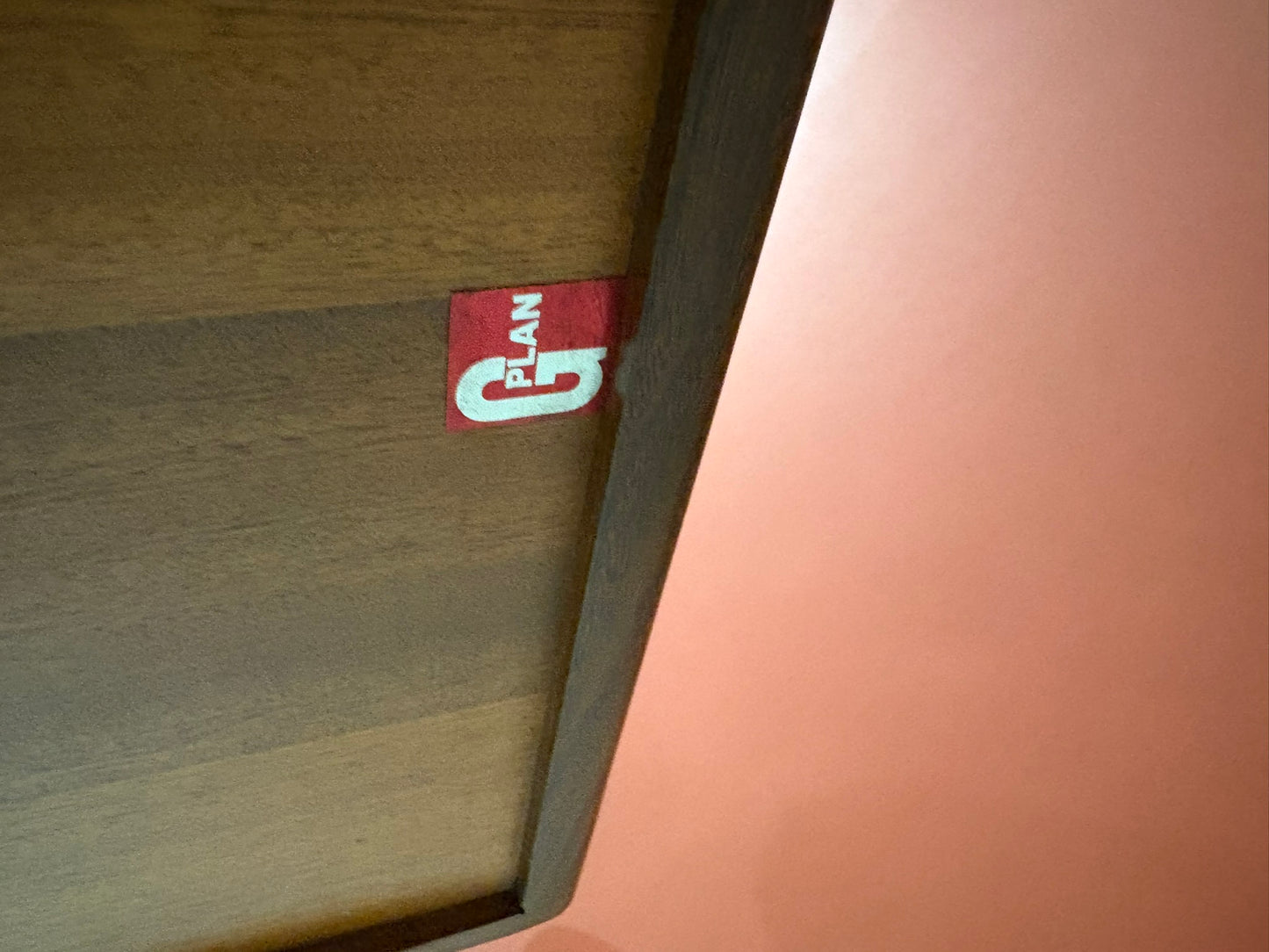 QV25010, 英國 ,G-plan ,Long John glass top coffee table