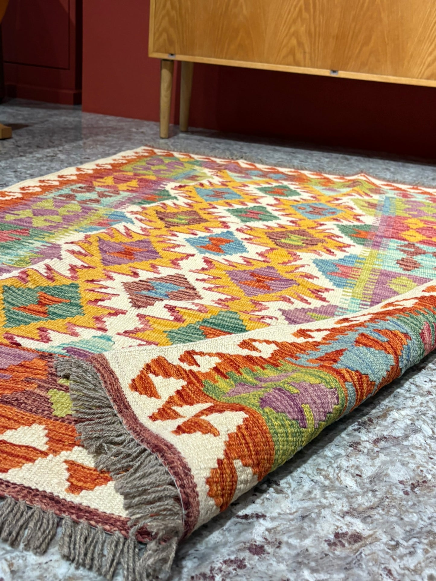 QV25062, 阿富汗, Kilim 地毯