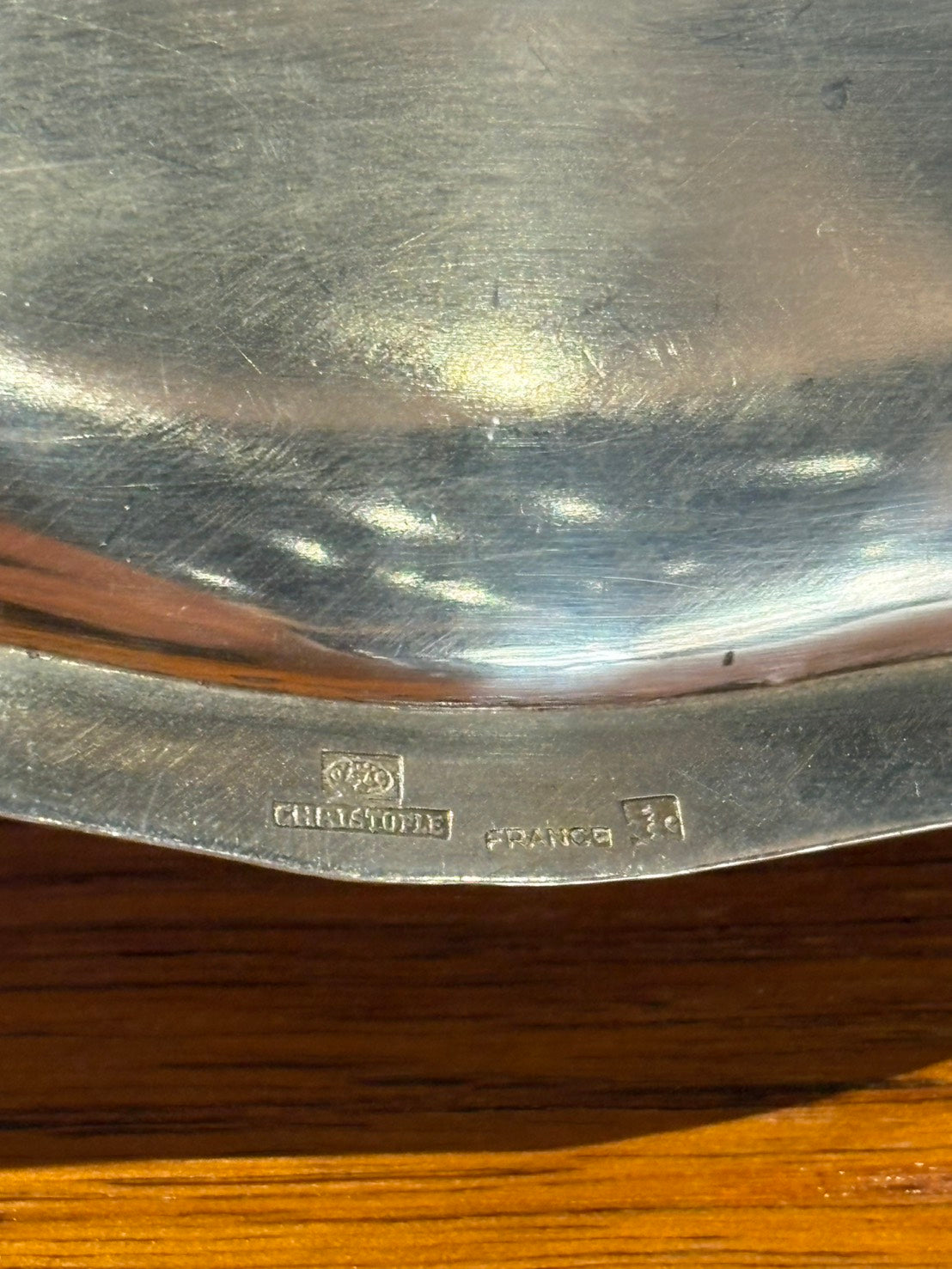 QV26010, 法國, Christofle 橢圓銀盤