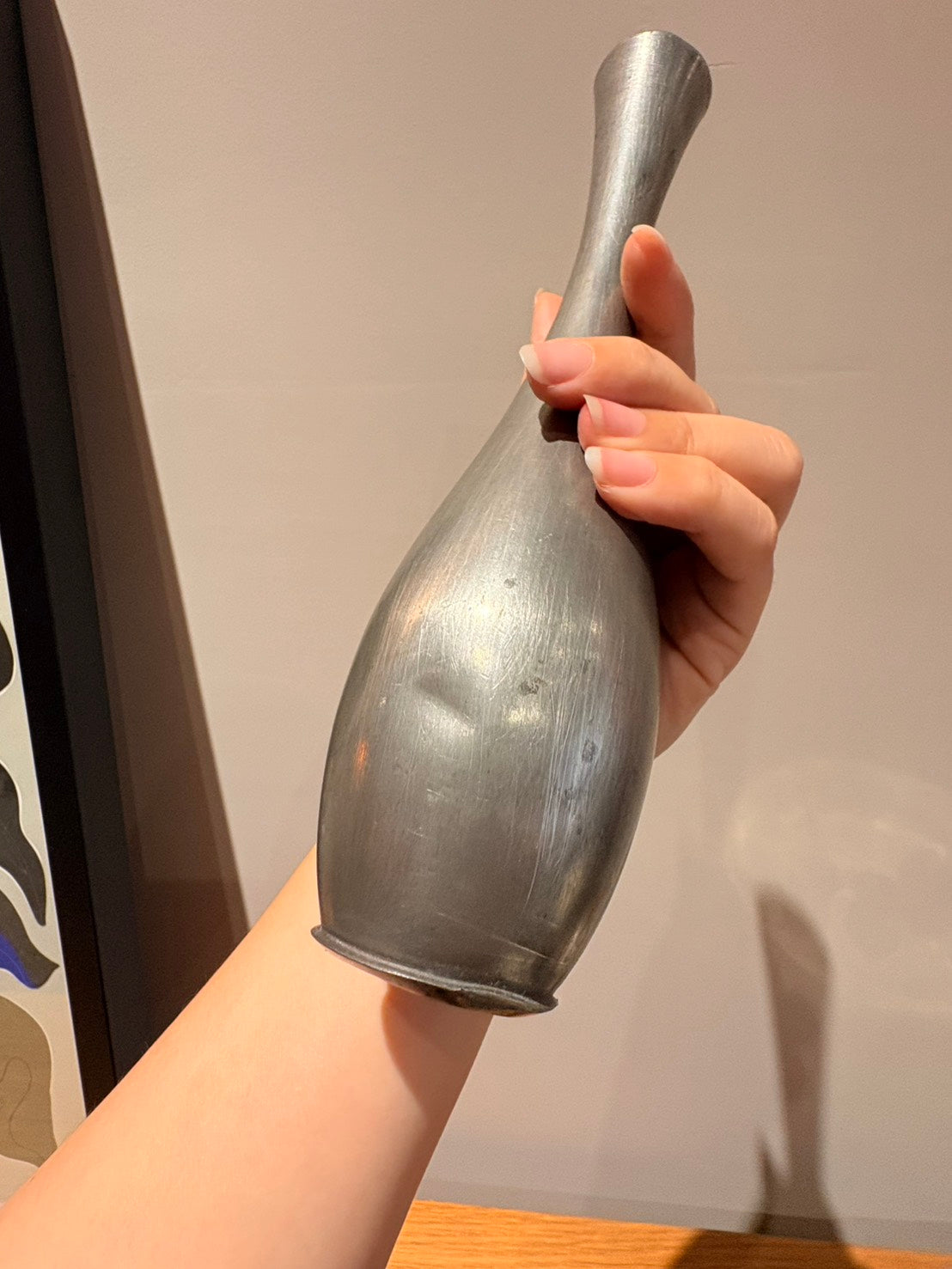 QV26022, 法國, J.S. Paris 手工錫製單朵瓶