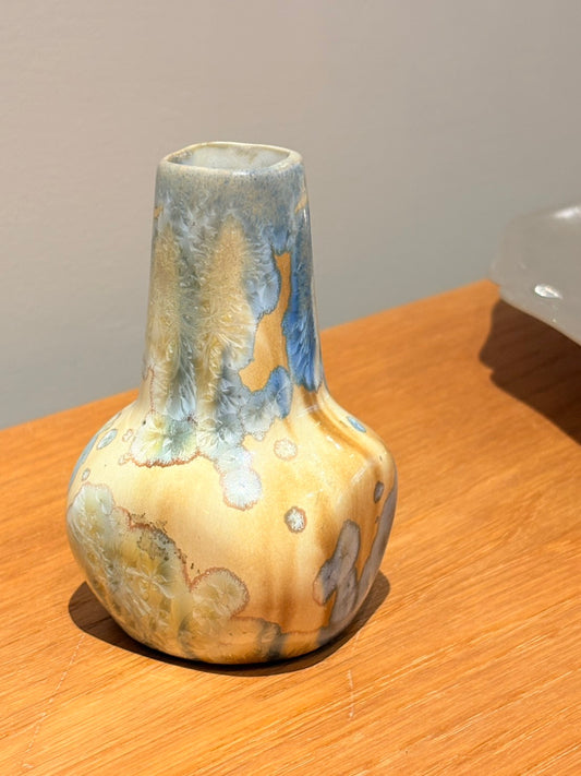 QV26023, 法國, 結晶釉陶瓷小花瓶