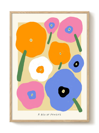 PSTR Studio  荷蘭 |  Madelen - A bed of pansies