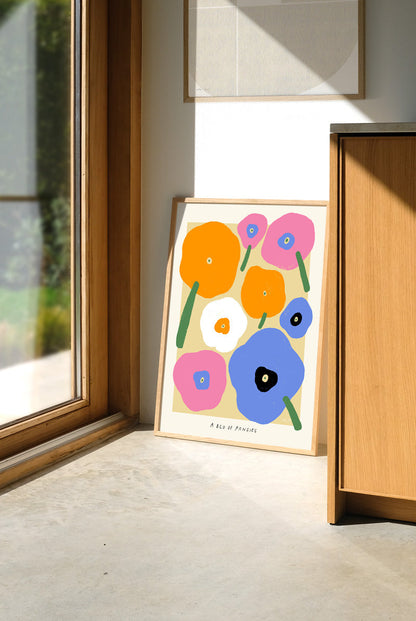 PSTR Studio  荷蘭 |  Madelen - A bed of pansies