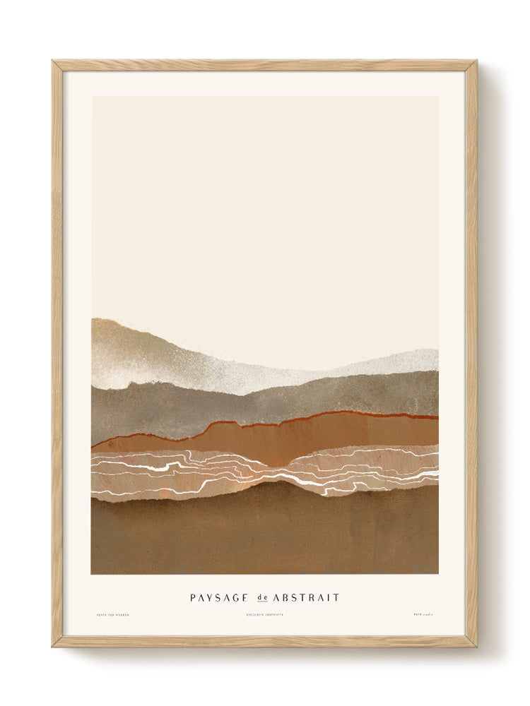 PSTR Studio  荷蘭 |  Yente - Paysage de Abstrait V
