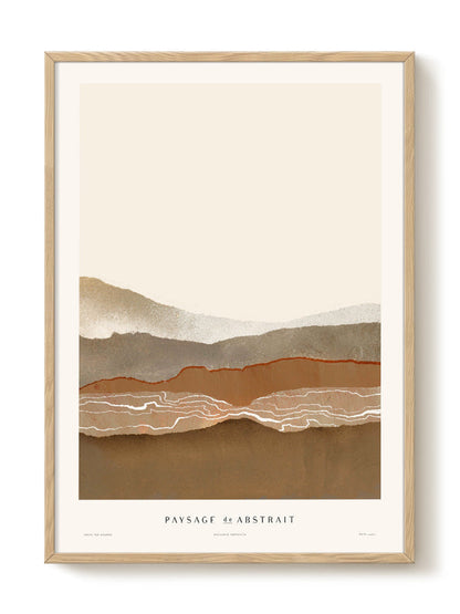 PSTR Studio  荷蘭 |  Yente - Paysage de Abstrait V