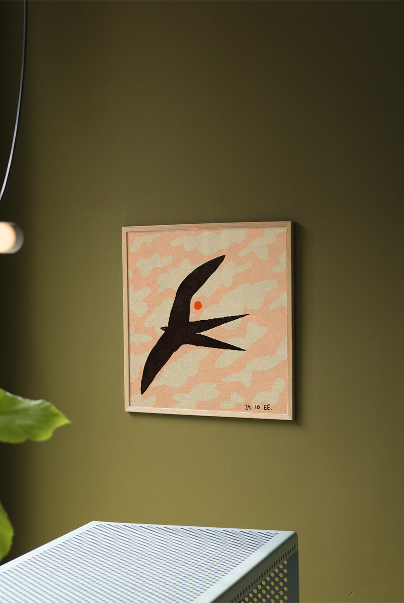 PSTR Studio  荷蘭 |  Enikő Eged - Swalow bird in the golden hour