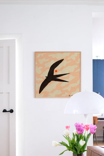 PSTR Studio  荷蘭 |  Enikő Eged - Swalow bird in the golden hour