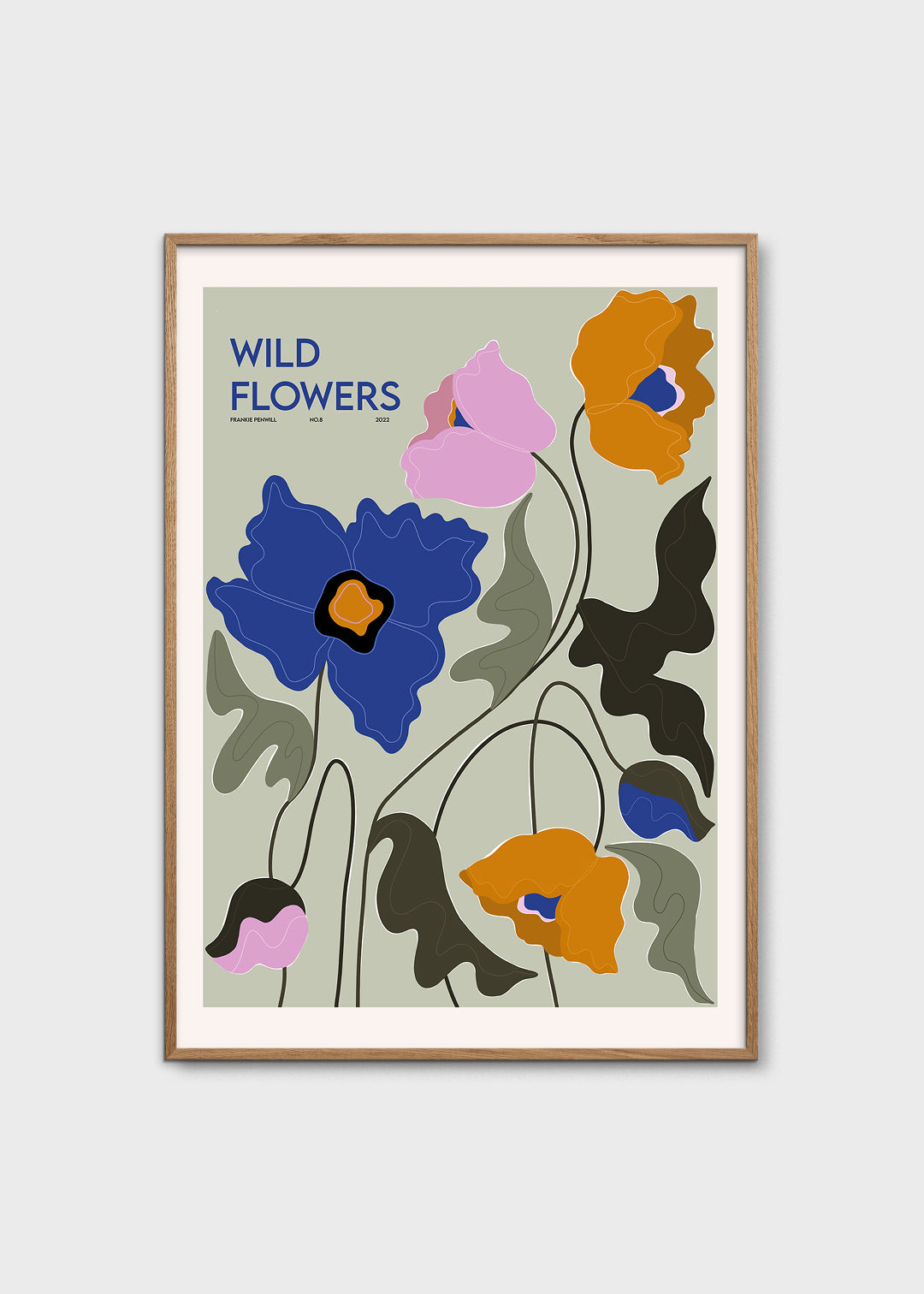 The Poster Club  丹麥 |  Frankie Penwill, Wild Flowers