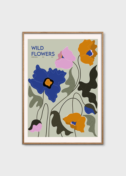 The Poster Club  丹麥 |  Frankie Penwill, Wild Flowers