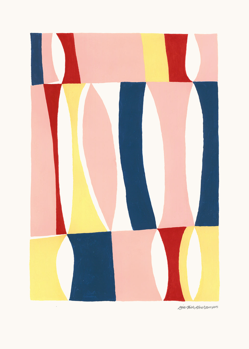 The Poster Club  丹麥 |  Leise Dich Abrahamsen, Polka