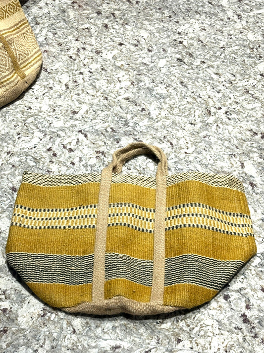 QN25004, 印度, 黃麻編織包 (新品)