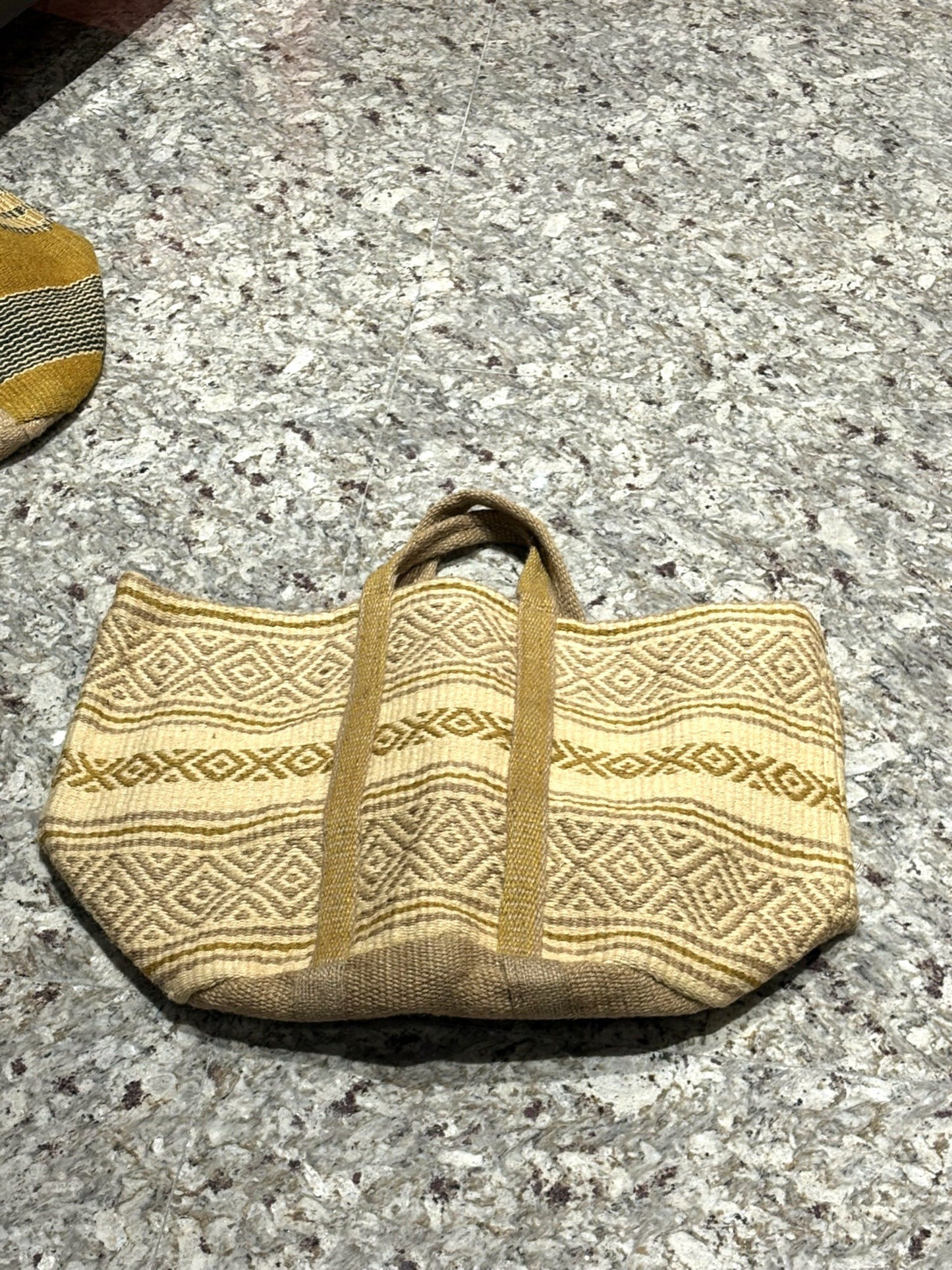 QN25005, 印度, 黃麻編織包 (新品)