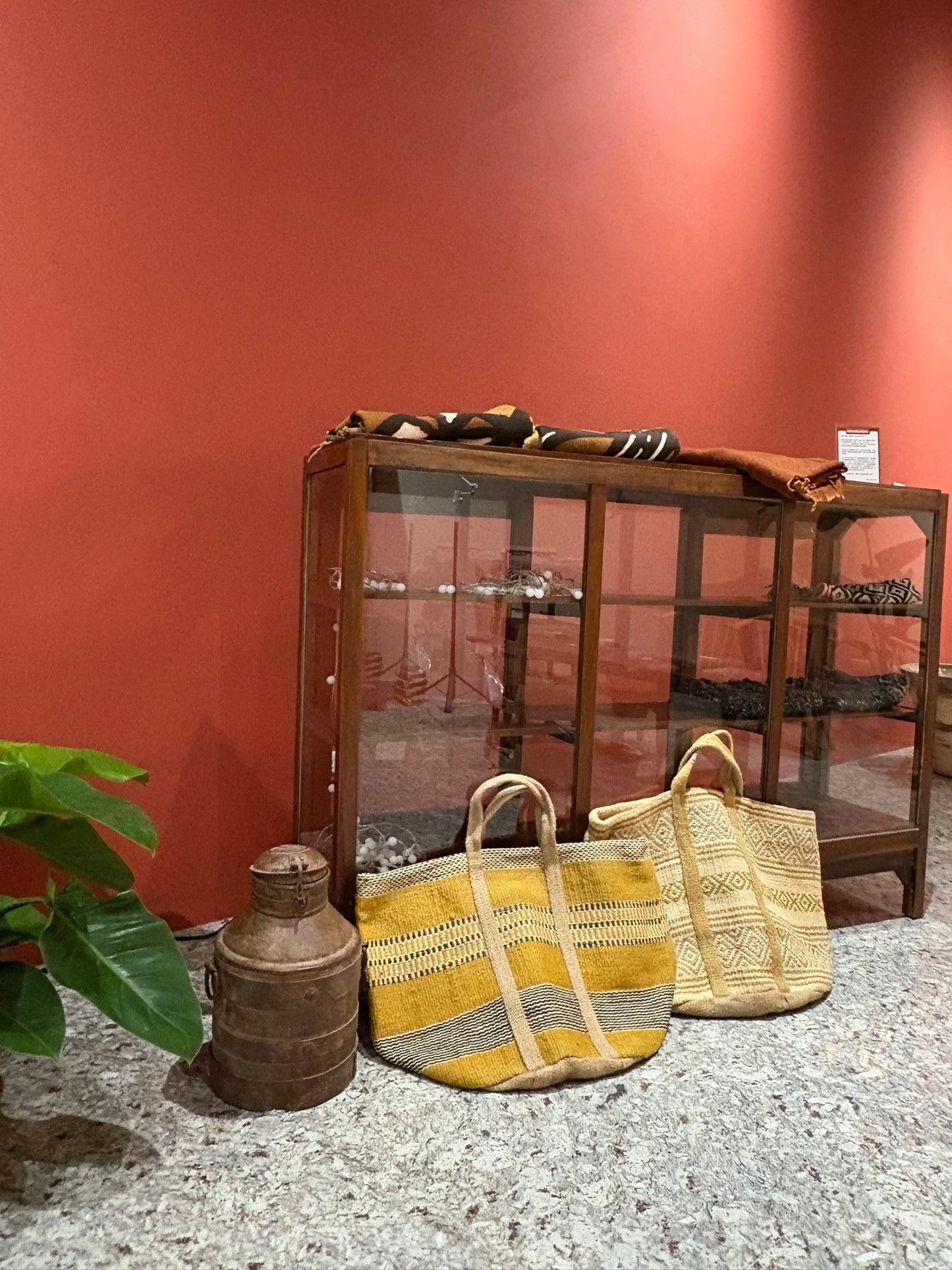 QN25005, 印度, 黃麻編織包 (新品)