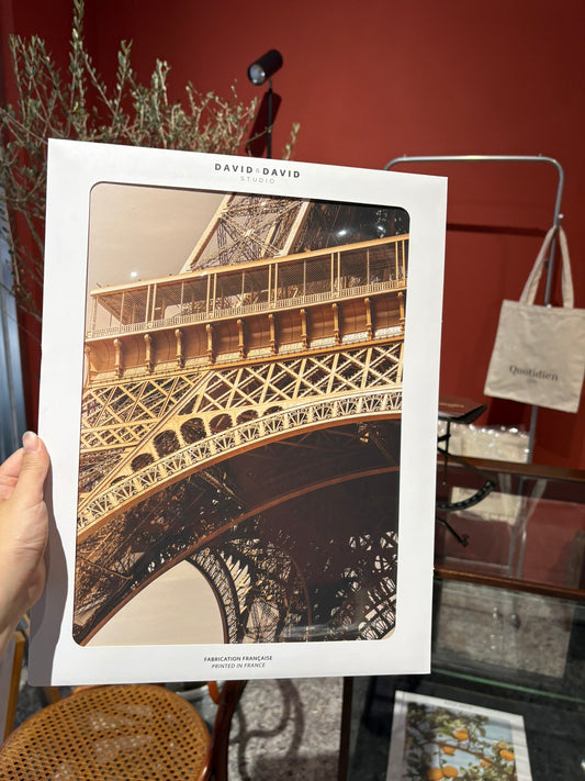 QN25006, 法國, 印刷海報 (巴黎鐵塔)