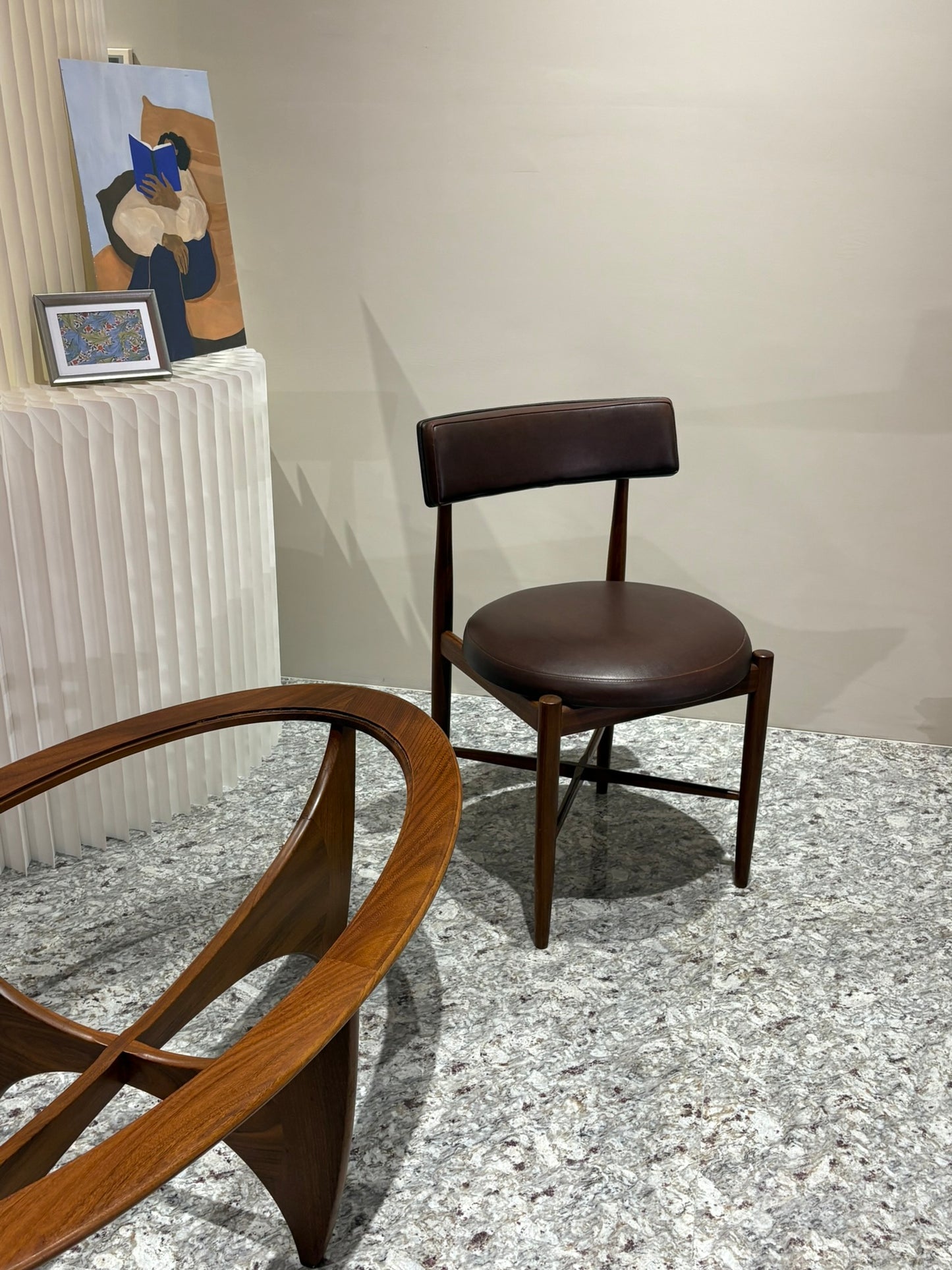 QV25006, 英國 ,G-plan ,Fresco Circular Chair 圓背餐椅