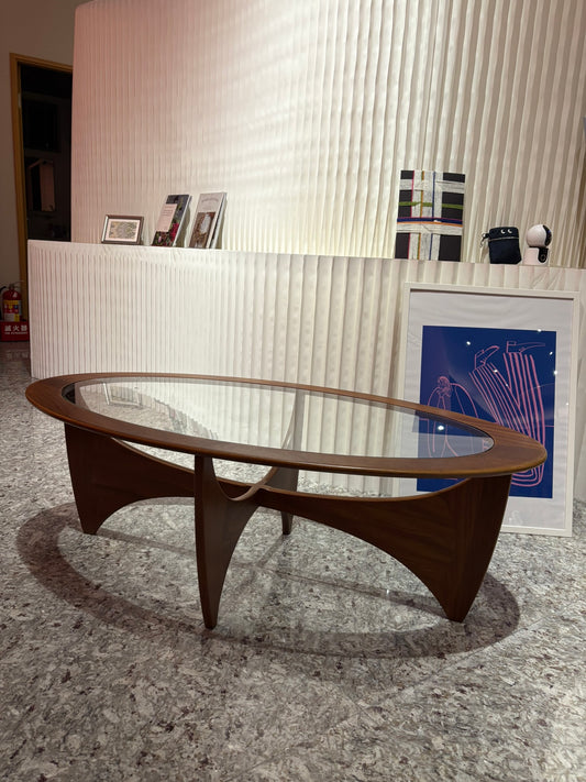 QV25008, 英國 ,G-plan ,oval Astro coffee table
