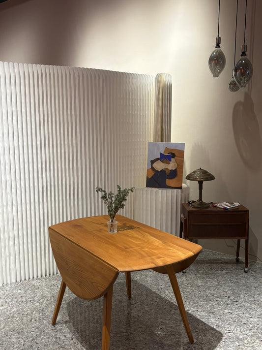 QV25011, 英國 ,ERCOL ,dropleaf Table 折疊圓桌
