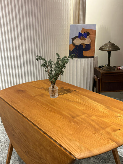 QV25011, 英國 ,ERCOL ,dropleaf Table 折疊圓桌