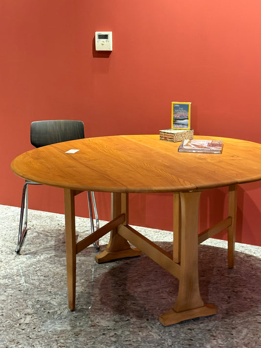 QV25012, 英國 ,ERCOL ,gate leg table 摺疊圓桌