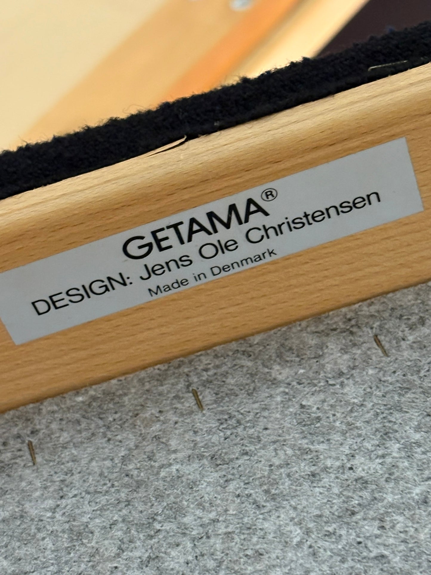 QV25015, 丹麥 ,GETAMA , Jens Ole Christensen ,Fabric Arm Chair