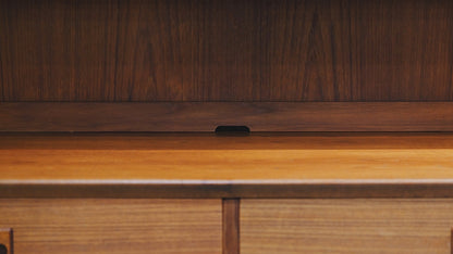 QV25018, 丹麥, 柚木高邊櫃 唱片櫃 電器櫃 書櫃