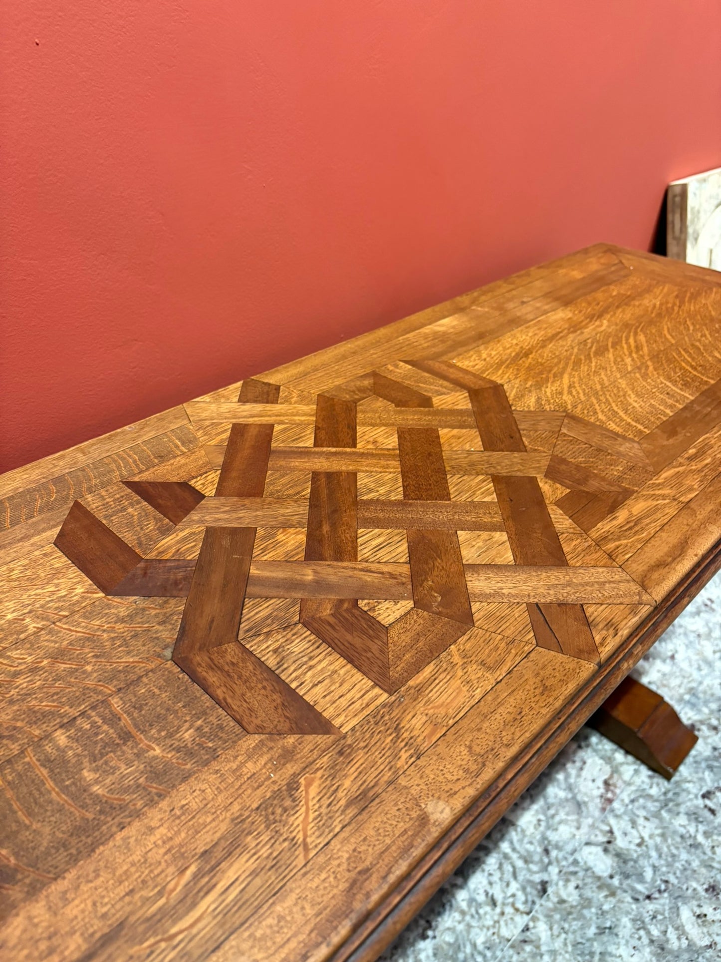 QV25031, 法國 , 橡木茶几 / 矮桌