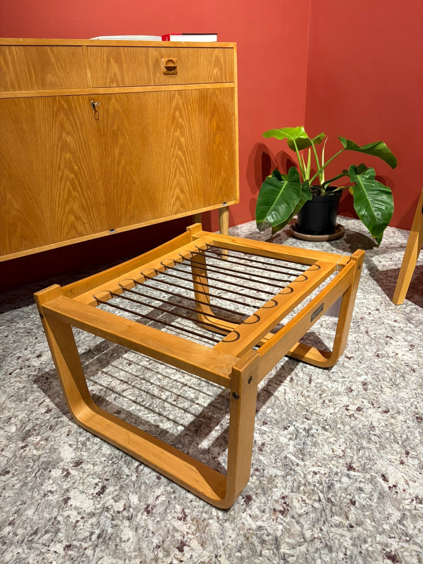 QV25042, 丹麥, BERNSTORFFSMINDE MØBELFABRIK, Børge Jensen & Sønner,  矮凳