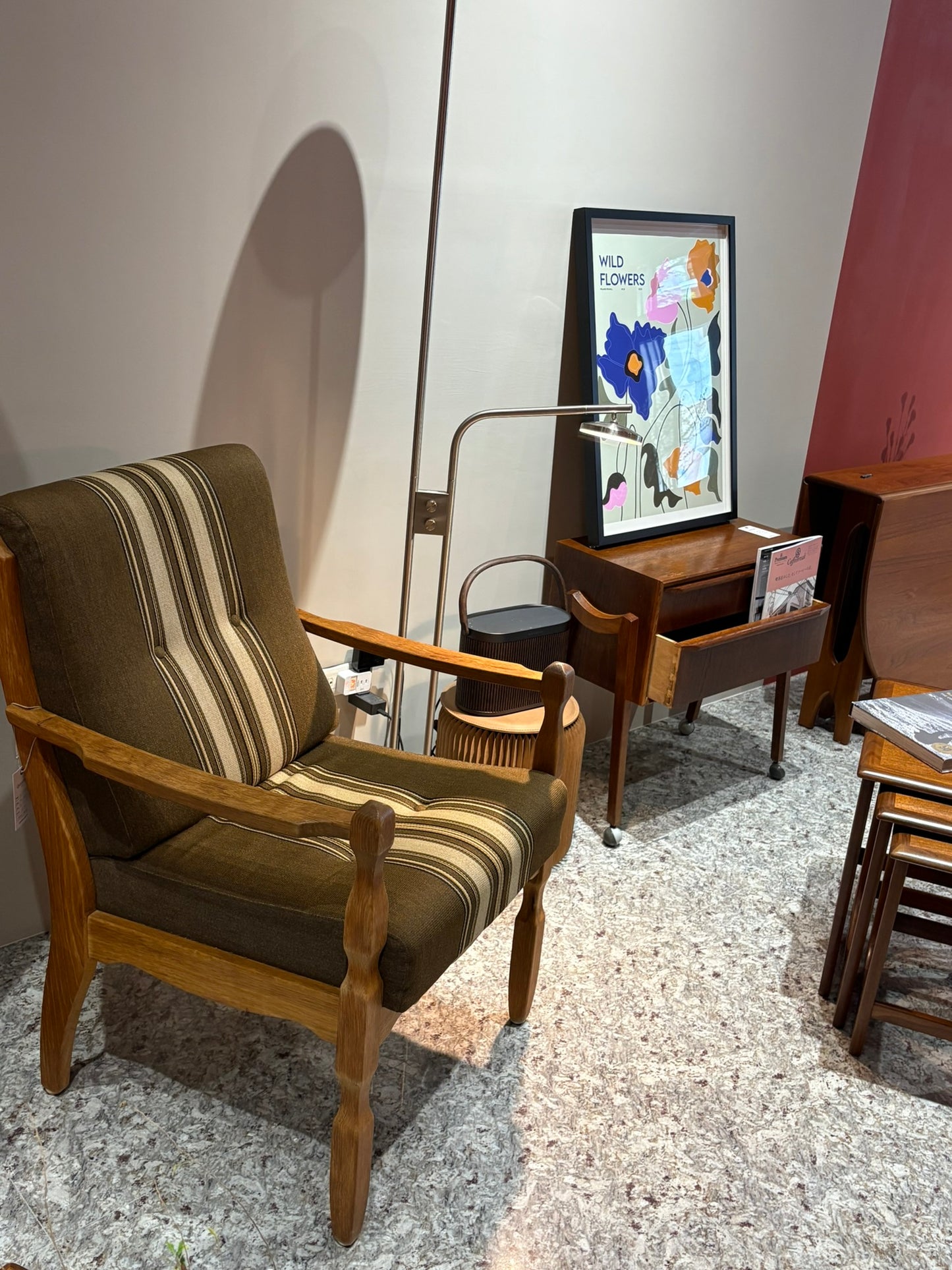 QV25053, 丹麥, sewing chest 縫紉推車