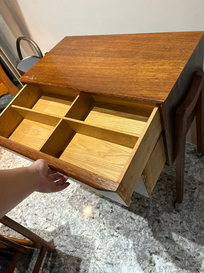 QV25053, 丹麥, sewing chest 縫紉推車