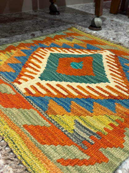 QV25061, 阿富汗, Kilim 地毯