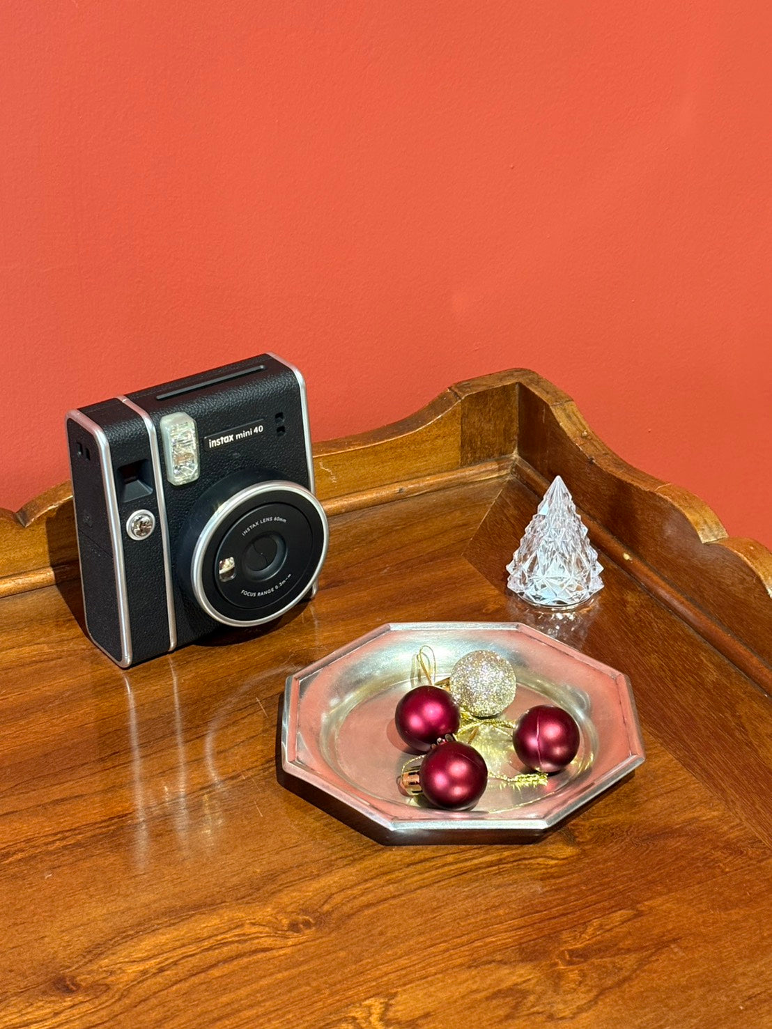 QV26007, 法國, Christofle GALLIA  鍍銀 八角小盤 / 酒瓶盤