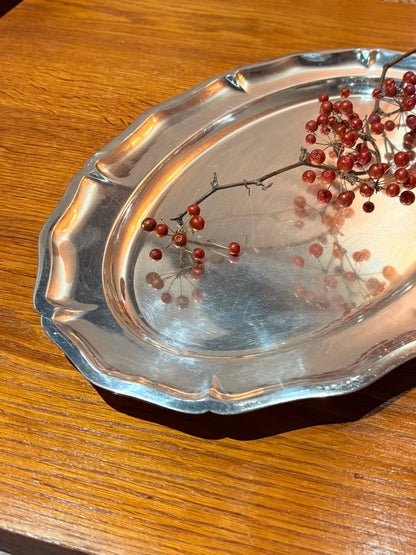 QV26010, 法國, Christofle 橢圓銀盤