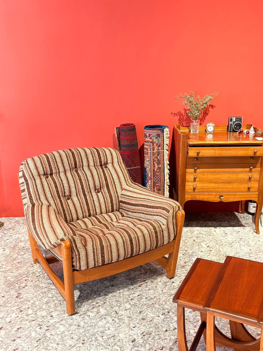 QV26016, 英國, 1960s Ercol 經典單人沙發椅 ERCOL  WYCHWOOD  系列