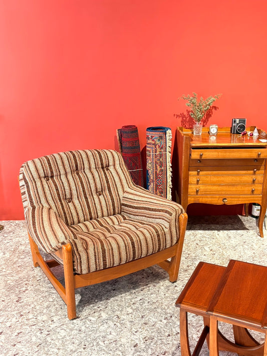 QV26016, 英國, 1960s Ercol 經典單人沙發椅 ERCOL  WYCHWOOD  系列