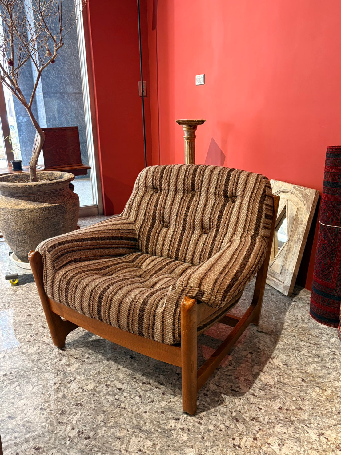 QV26016, 英國, 1960s Ercol 經典單人沙發椅 ERCOL  WYCHWOOD  系列