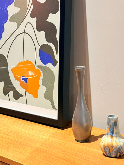 QV26022, 法國, J.S. Paris 手工錫製單朵瓶