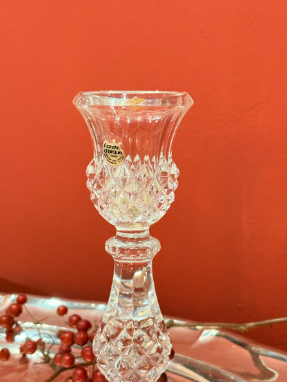 QV26030, 法國, Cristal d’Arques 水晶燭台 (單件販售)