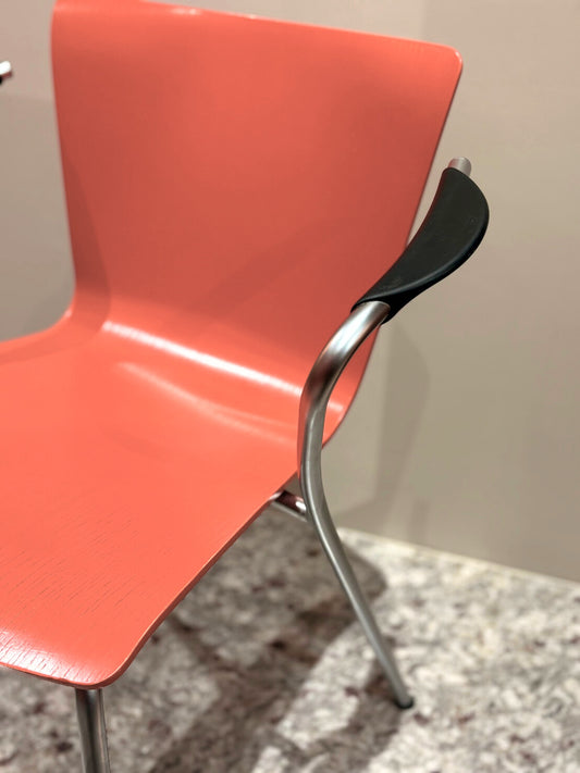 QV26056, 丹麥, Vico Duo, orange/matte silver, Fritz Hansen