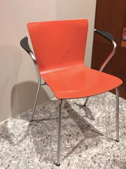 QV26056, 丹麥, Vico Duo, orange/matte silver, Fritz Hansen