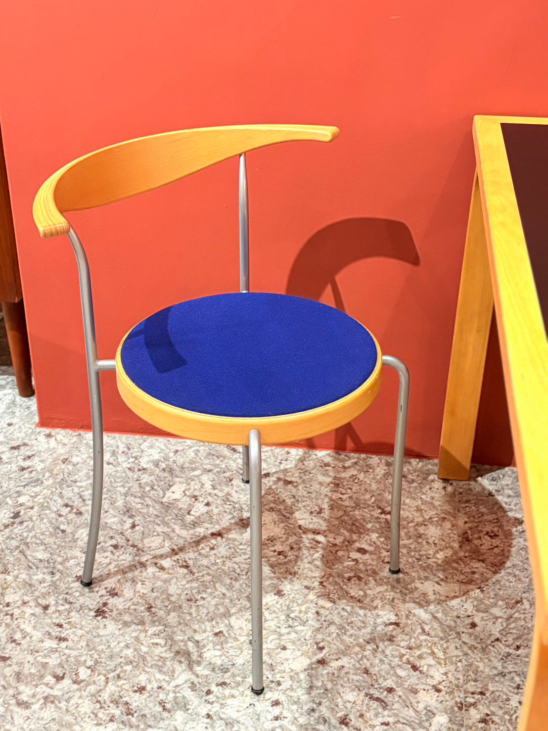 QV26059, 丹麥, “Partout” Chair, Blue wool, Rud Thygesens and Johnny Sørensen for Magnus Olesen
