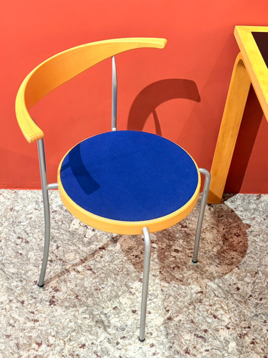 QV26059, 丹麥, “Partout” Chair, Blue wool, Rud Thygesens and Johnny Sørensen for Magnus Olesen