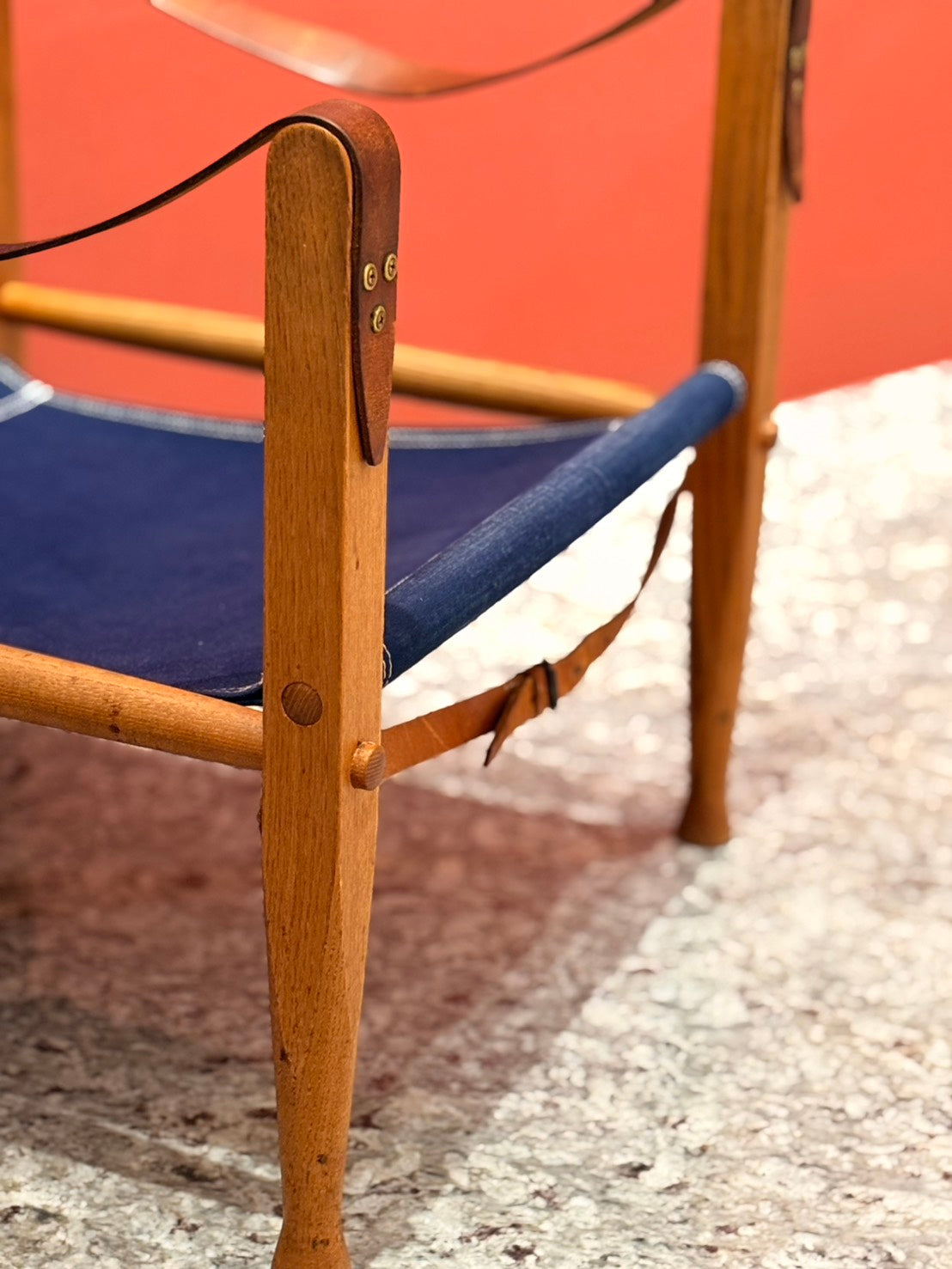 QV26061, 丹麥 Safari chair 單椅Kaare Klint for Rud Rasmussen