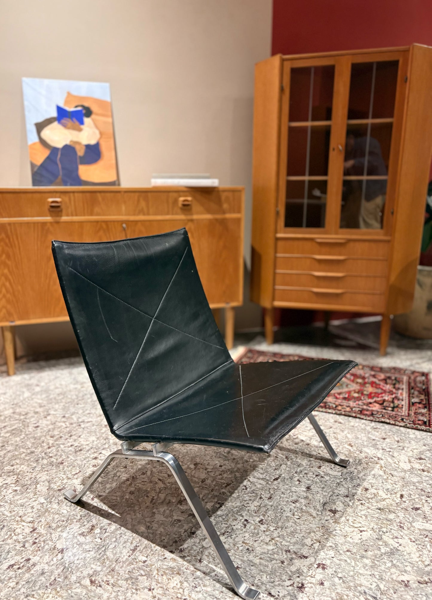 QV26065, 丹麥, model PK 22, Poul Kjærholm for Fritz Hansen