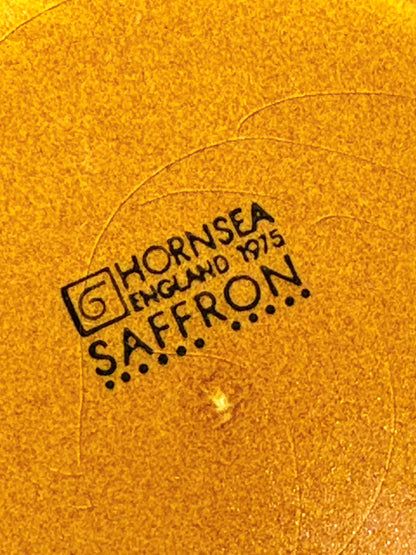 QV26069, 英國, HORNSEA POTTERY 杯盤租 _Saffron