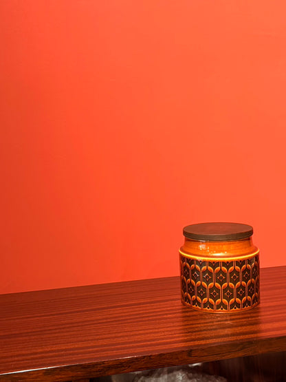 QV26072, 英國, HORNSEA POTTERY 儲物罐 Storage Jar + Lid _Heirloom
