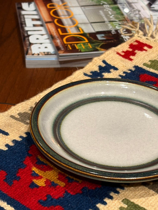 QV26074, 丹麥, Bing & Grøndahl (B&G) , Jens H. Quistgaard,  "Tema" Stoneware Plate (單件販售