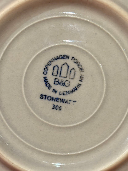 QV26076, 丹麥, 丹麥, Bing & Grøndahl (B&G) , Jens H. Quistgaard,  "Tema" Stoneware Plate (單件販售