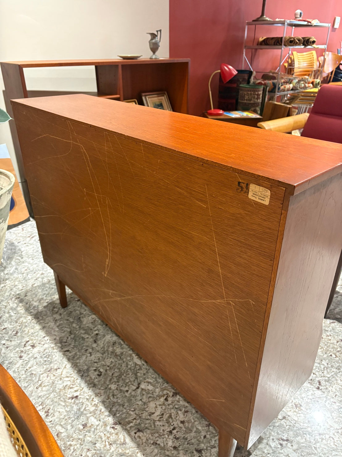 QV26084, 英國, Jentique Teak Display Cabinet, 1960s