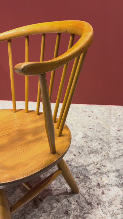 QV25004, 英國 ,ERCOL ,Cowhorn  chair 休閒椅