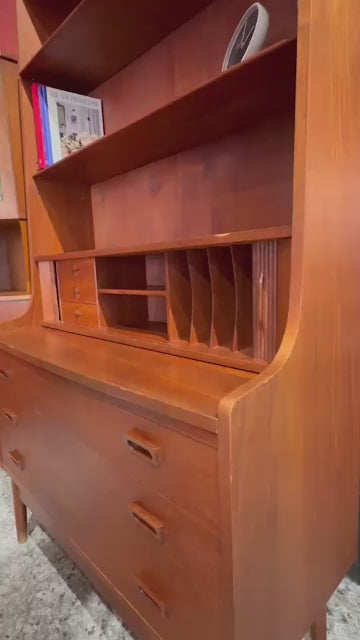 QV26050, 丹麥, Bornholm Bookcase , Johannes Sorth for Nexø Møbelfabrik